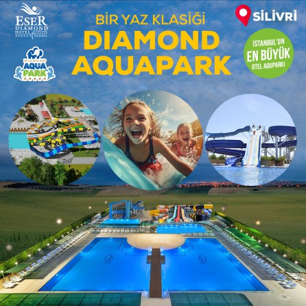 Bir Yaz Klasiği Silivri Diamond Aquapark'ta Avantajlı Günübirlik Giriş Paketleri